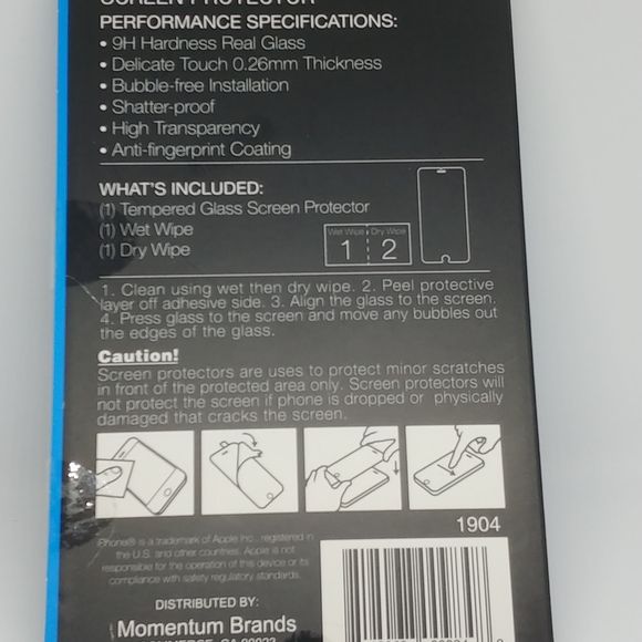 Tempered glass Screen protector - Picture 3 of 7